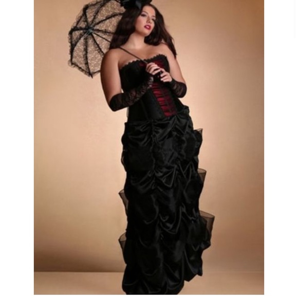 Parisian Steampunk Maxi Skirt - Picture 2 of 6